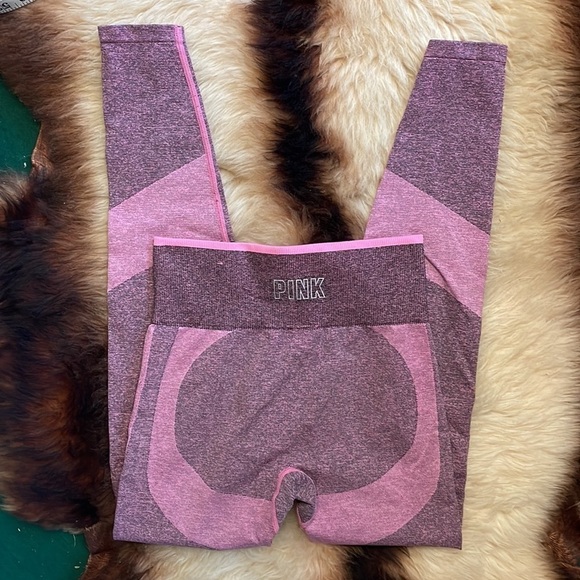 PINK‎ Victoria’s Secret Pink Seamless Leggings - Picture 3 of 7